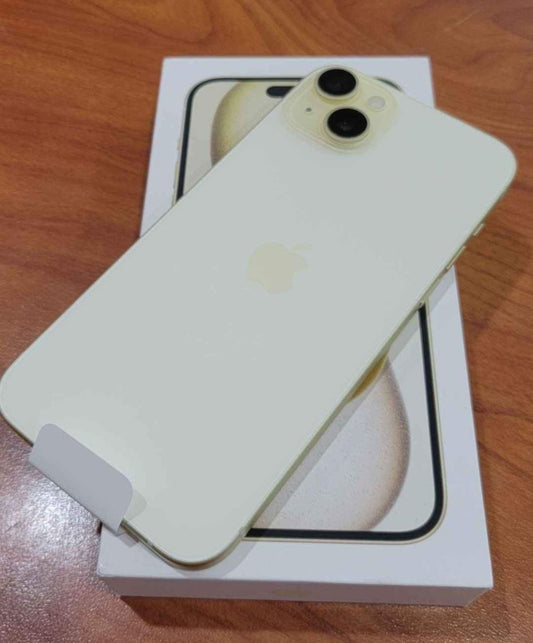 Apple iPhone 15+ plus 128gb Yellow phone BAD IMEI