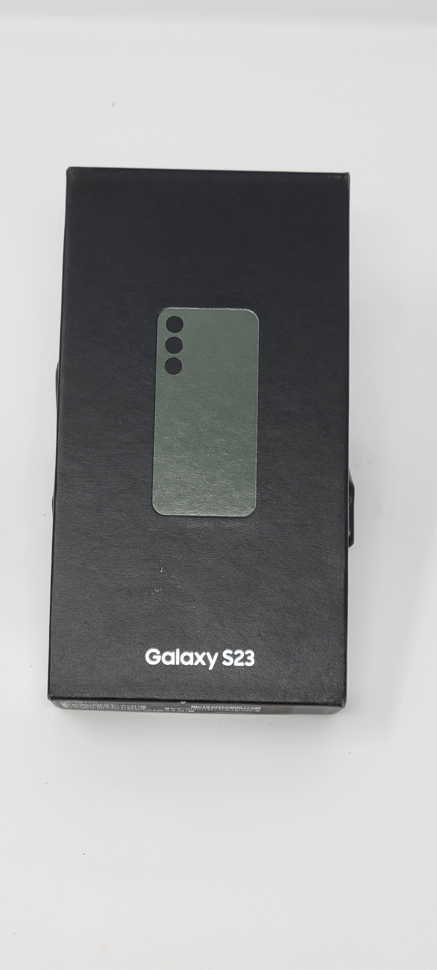 Samsung S23 128GB Green Phone open box.